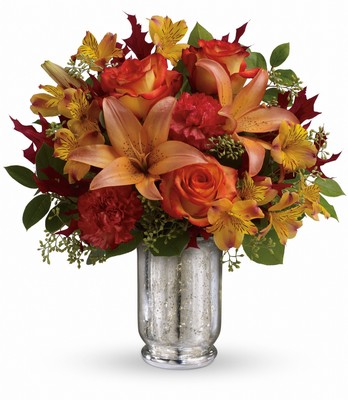 Teleflora's Fall Blush Bouquet